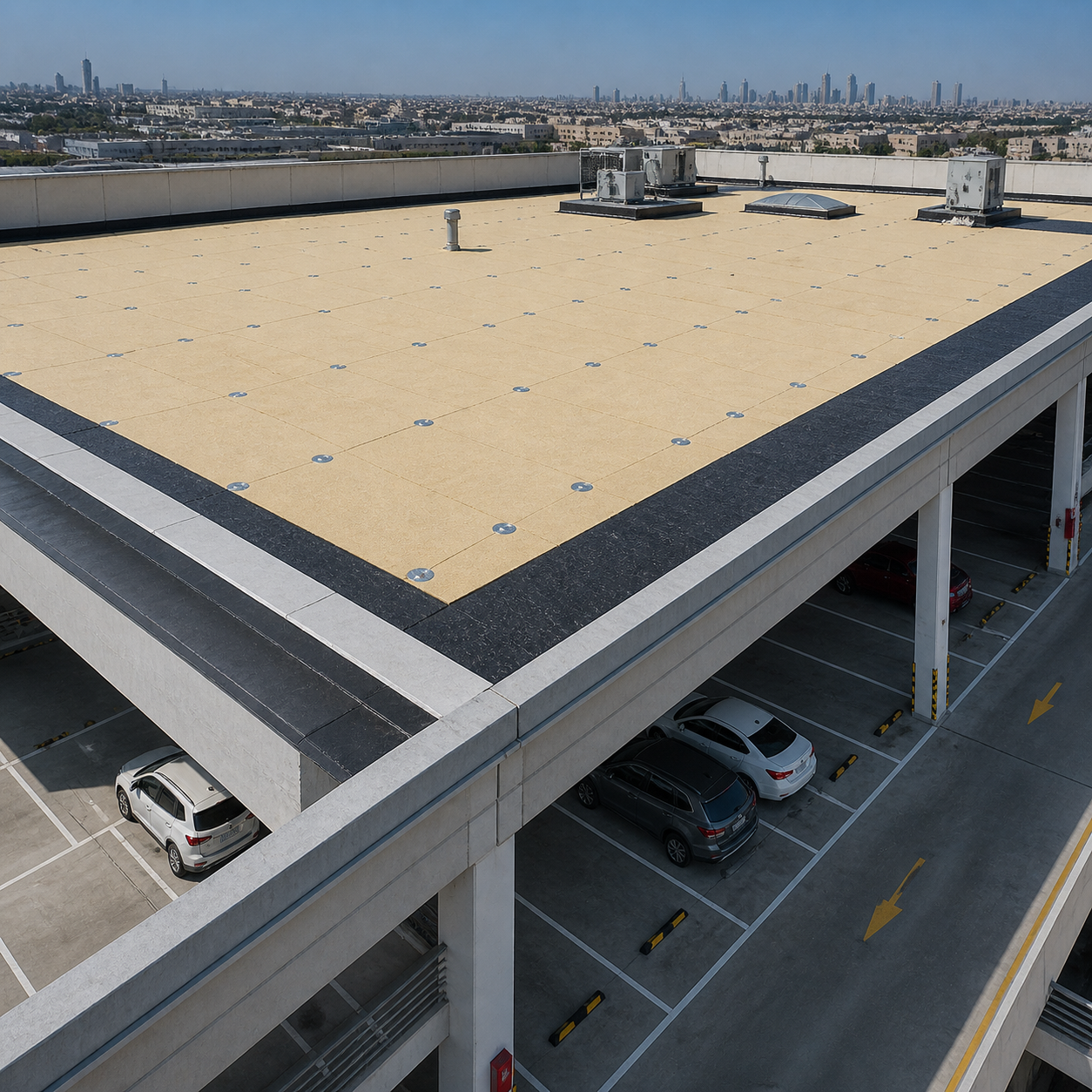Commercial waterproofing