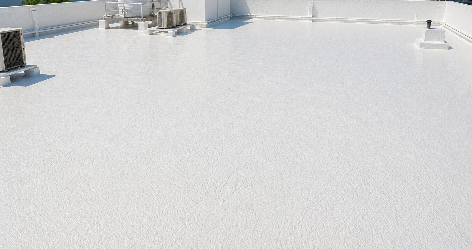 After Foam Insulation - Roof Insulation Company Riyadh