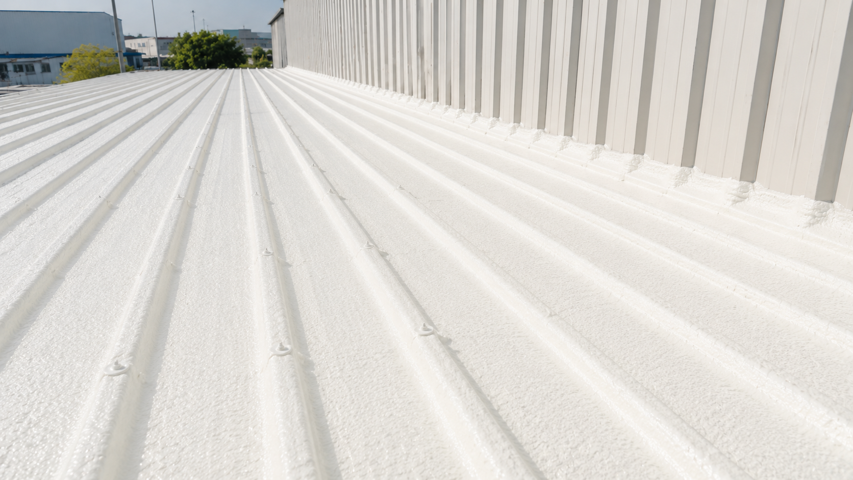 Fully insulated Shinko roof with foam